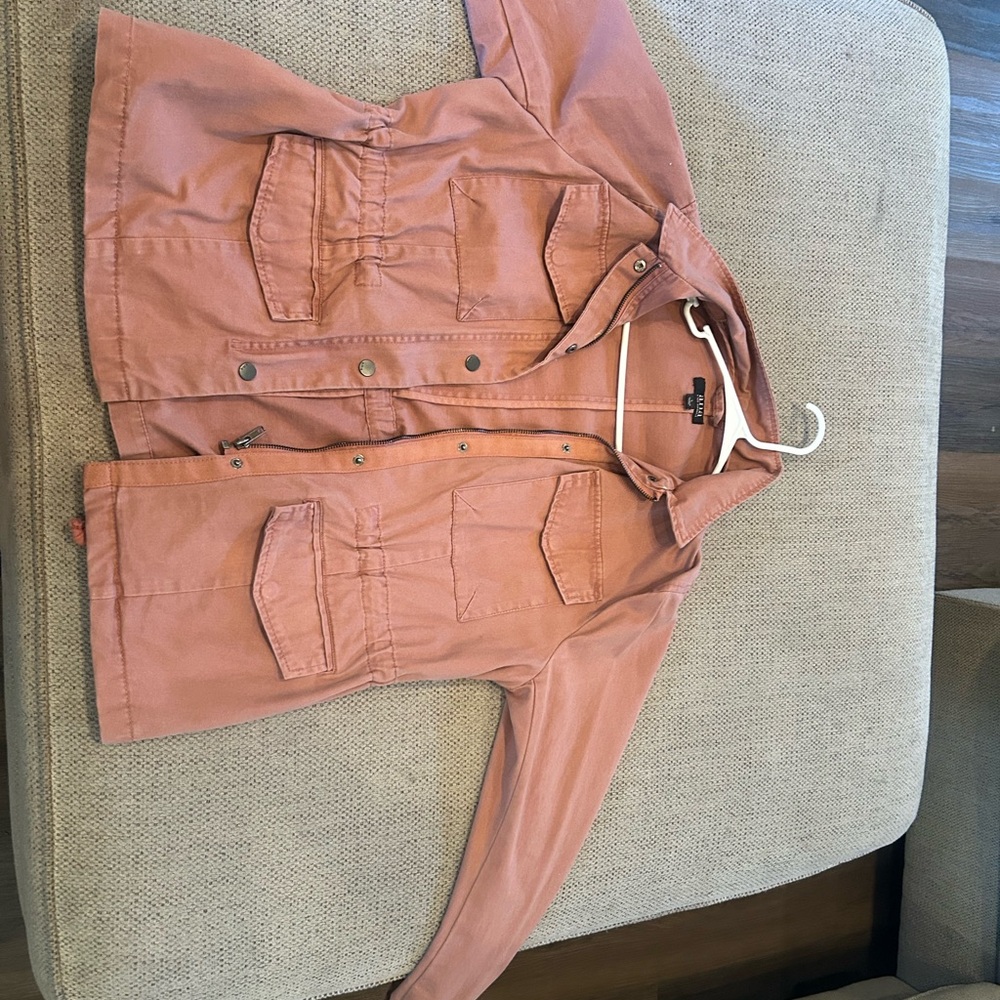 Orange Utility Jacket